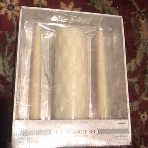 New Unity Candles - for the Bride and Groom